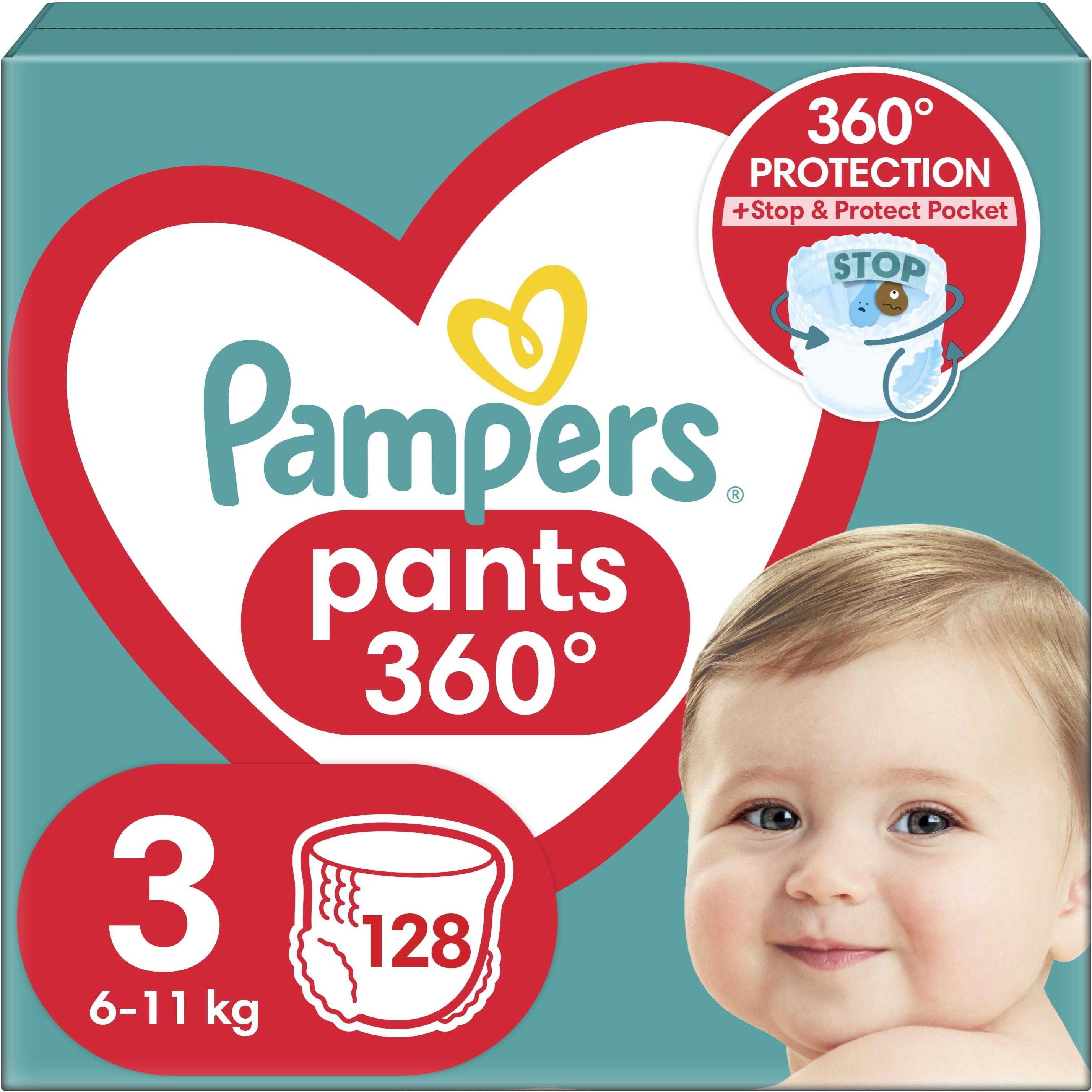 pampers 3 128 sztuk