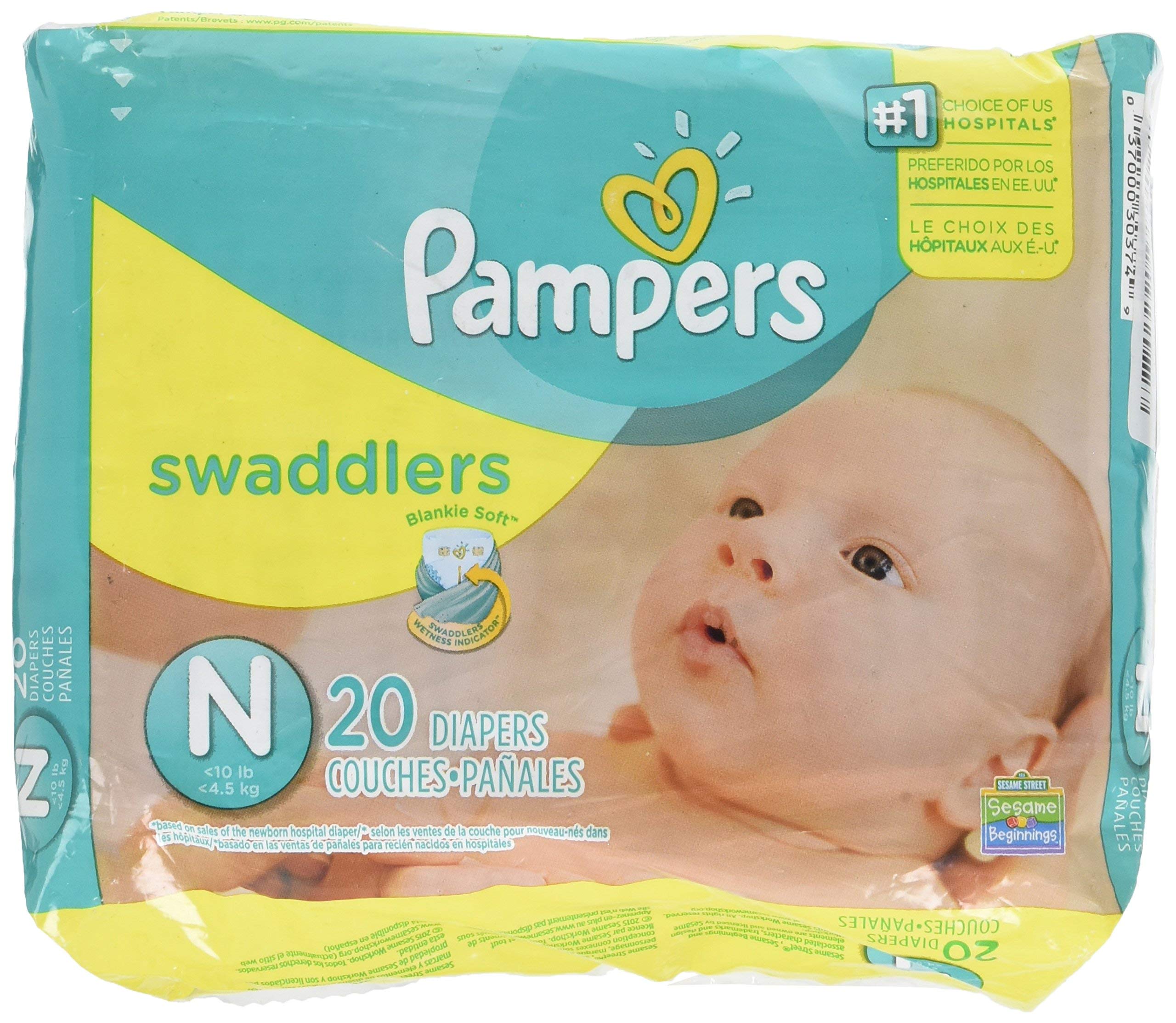 pampers new born zlote