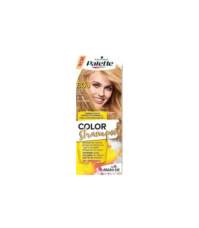 szampon koloryzujący palette blond 308