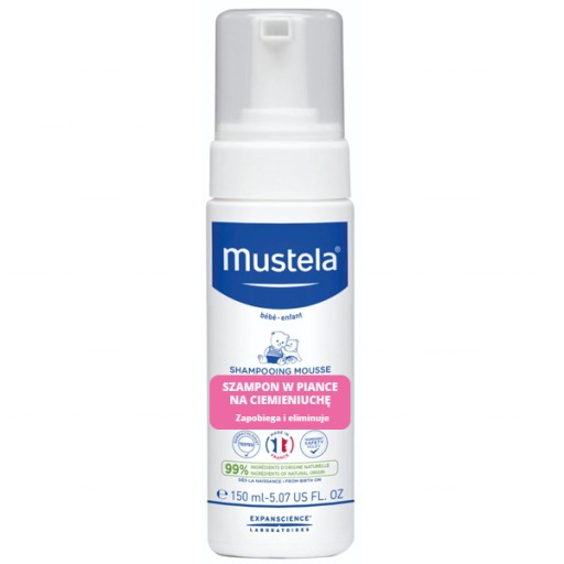 mustela bebe szampon w piance opinie