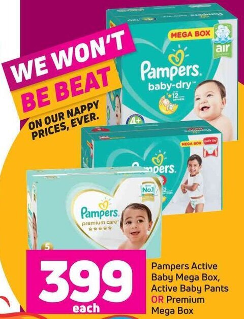 pampers mega box specials