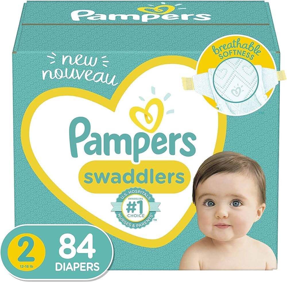 piel pampers 2 box mini 144