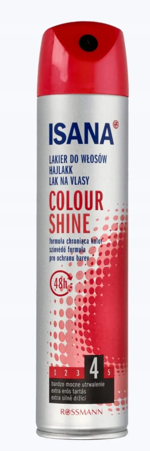 isana lakier do włosów w sprayu extra strong