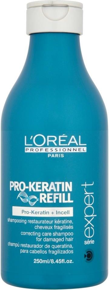 loreal pro-keratin refill regenerujący szampon do włosów z keratyną