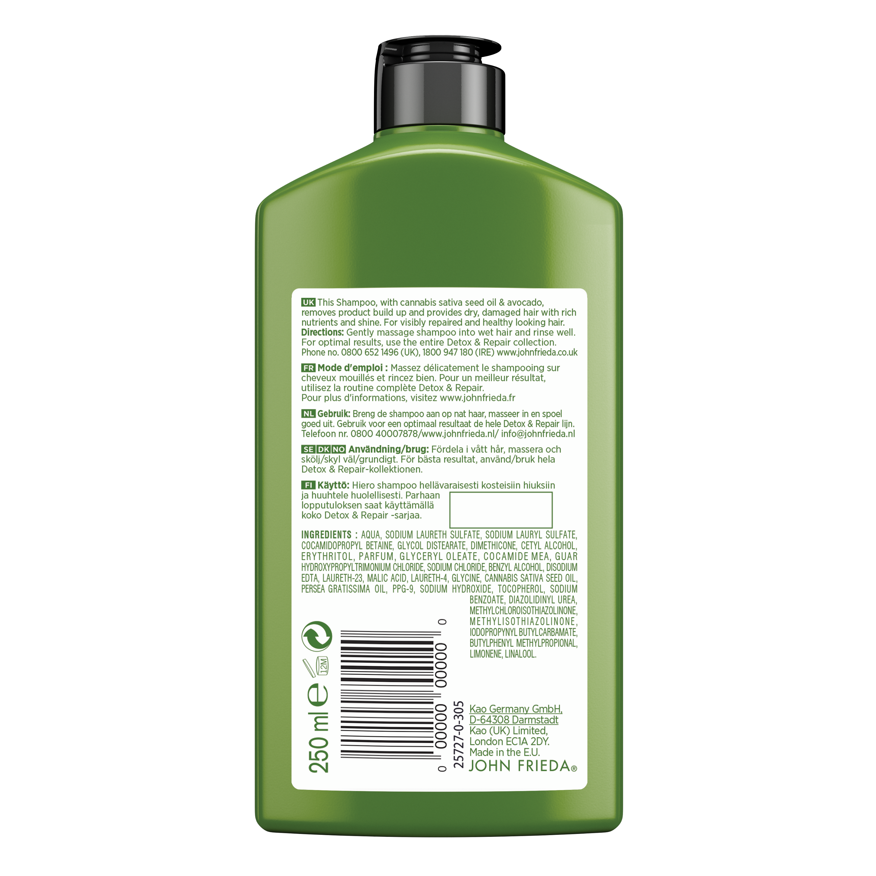 john frieda detox szampon 250 ml