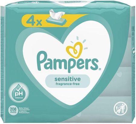 chuteczki pampers sensitive czy pure