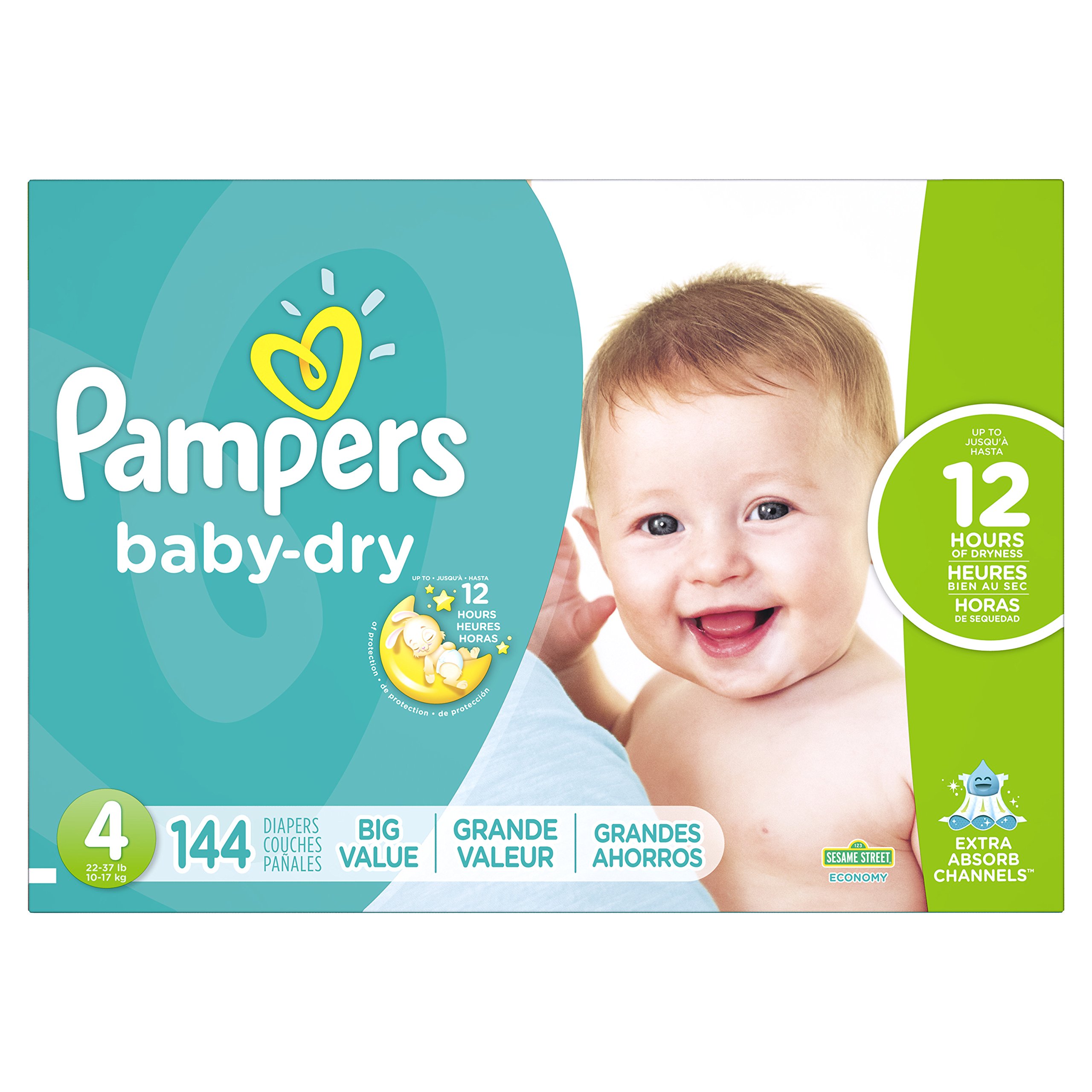 pampers new baby dry 144 cena