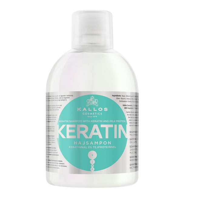 kallos cosmetics kjmn keratin szampon z keratyną i proteinami mlecznymi