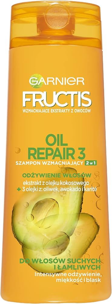 garnier szampon oil repair 2 w 1