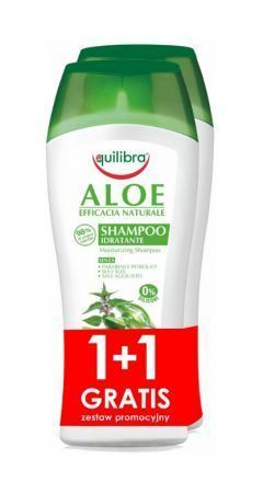 equilibra aloesowy szampon do włosów do codziennego stosowania 250 ml