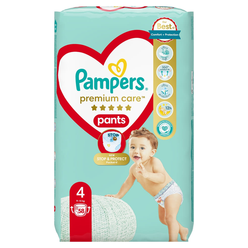 pampers 4 premium care pants