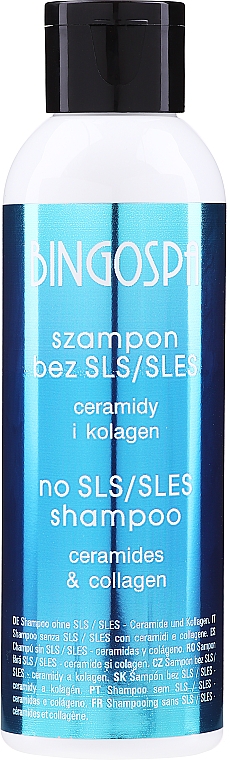 mam szampon z bingospa collagen shampoo czy on zawiera sls