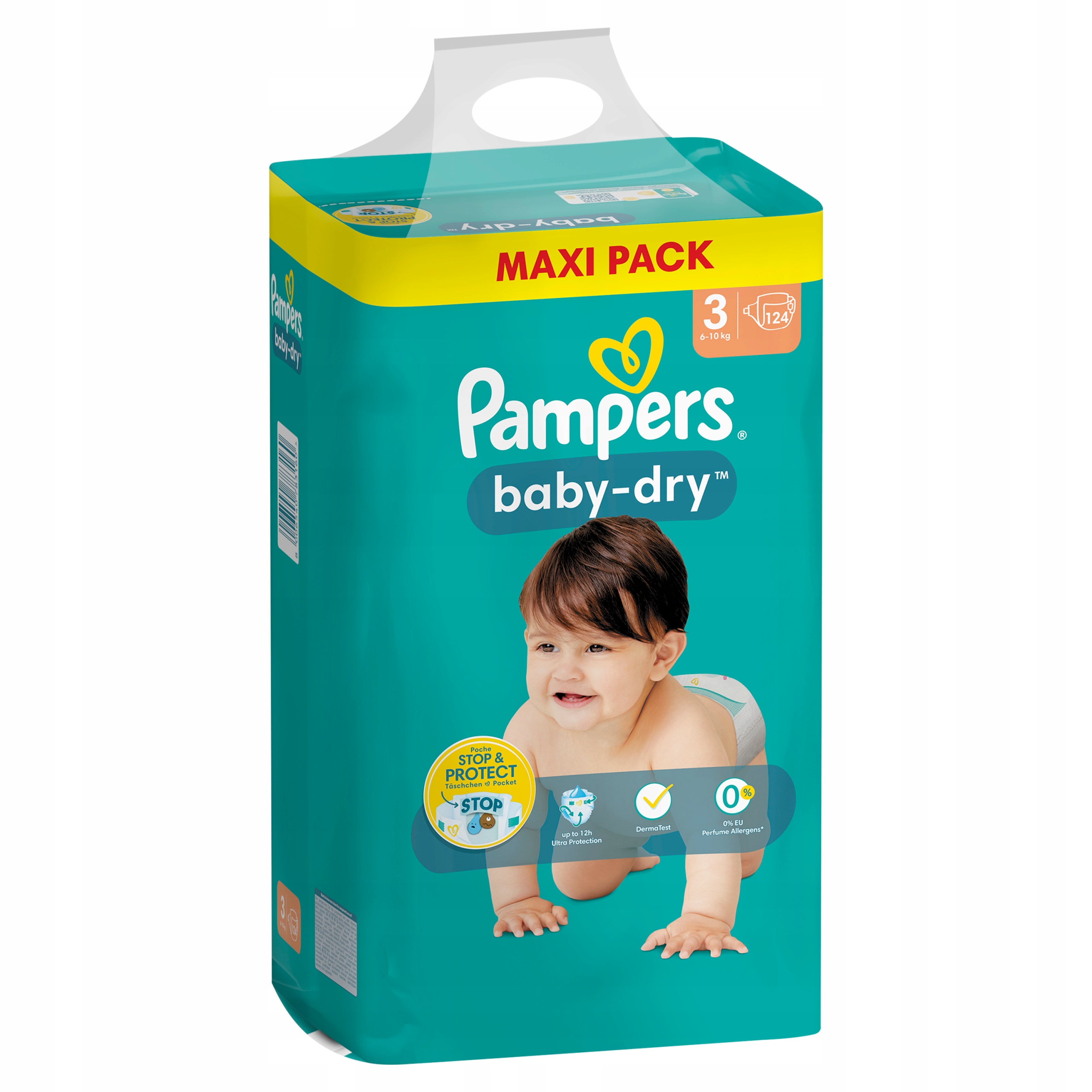 pampers baby dry 3 cena 90 sztuk