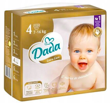 przedzial dada pampers