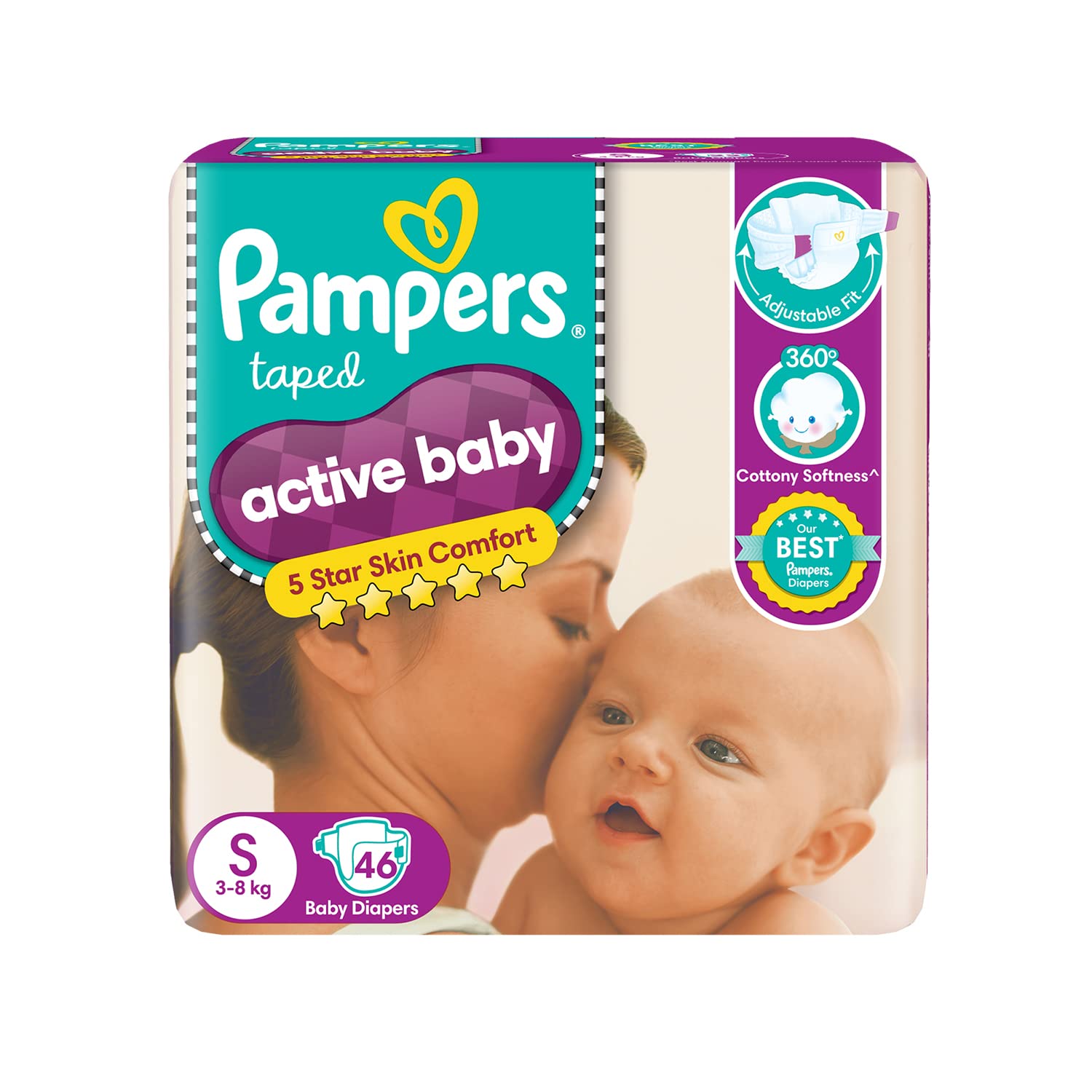 pampers active