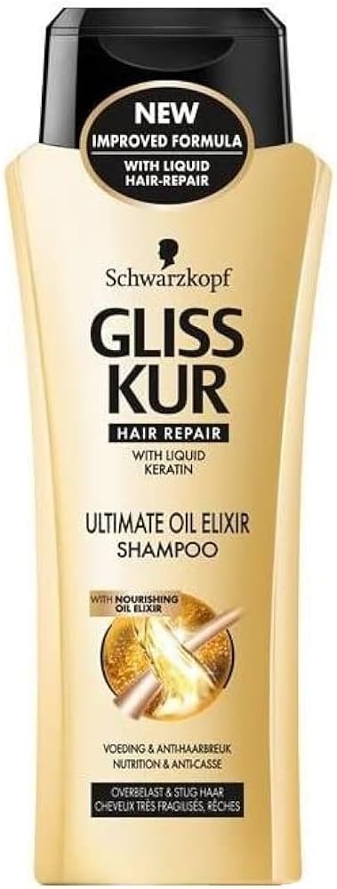 gliss kur hair repair szampon 250ml oil nutritive