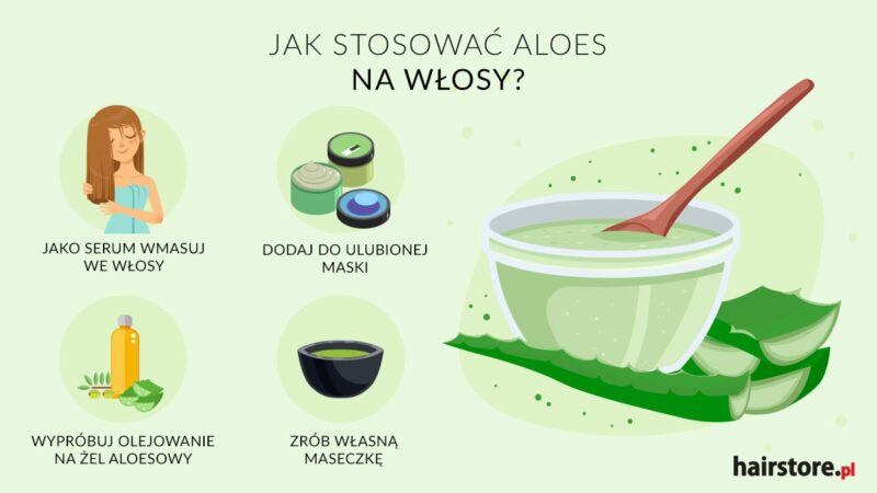 naturalna odżywka z aloe do włosów