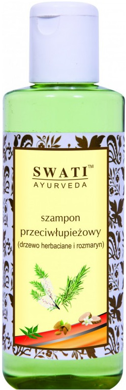 swati szampon przeciwłupieżowy drzewo herbaciane i rozmaryn 210ml