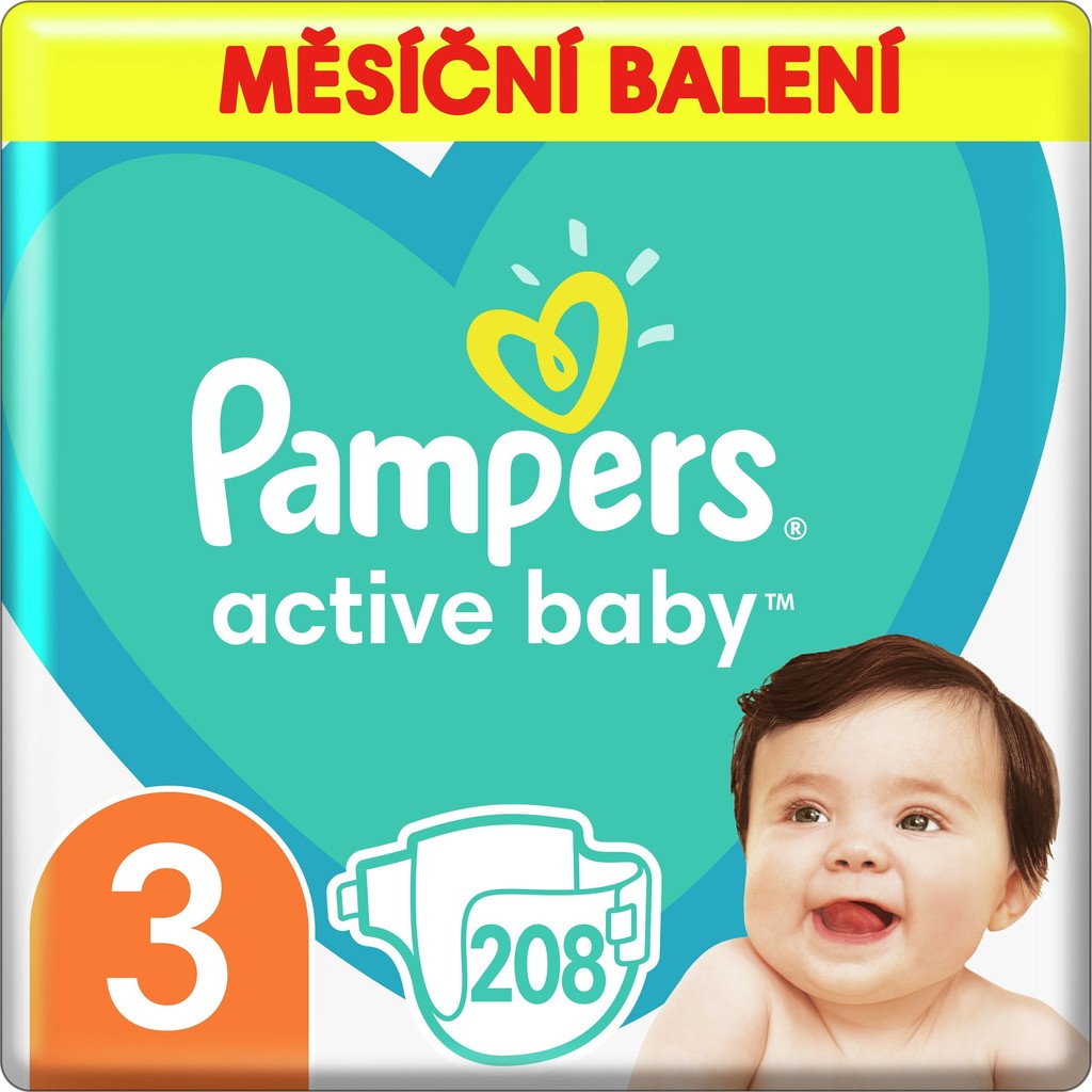 pampers active baby 3 cen