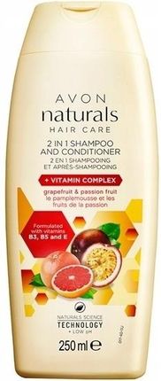 avon naturals szampon grejpfrut i marakuja