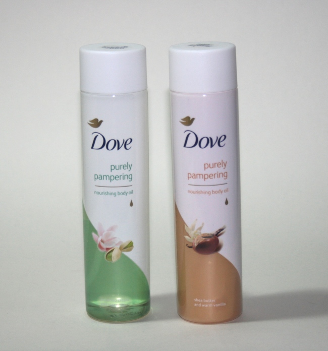 dove purely pampering nourishing body oil