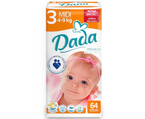 pieluchy dada premium comfort fit opinie