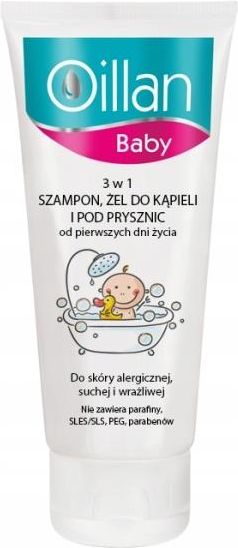 oillan baby szampon nawilżający