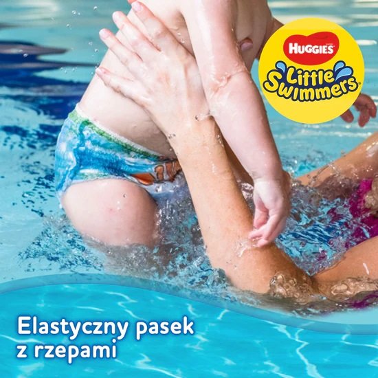 majteczki do pływania huggies little swimmers rozmiar 2-3