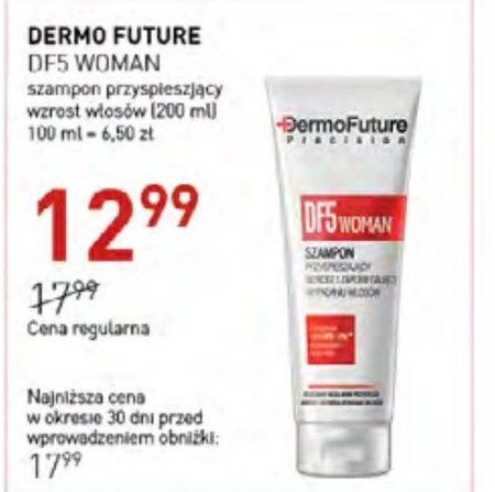 dermo future df5 woman szampon rossmann