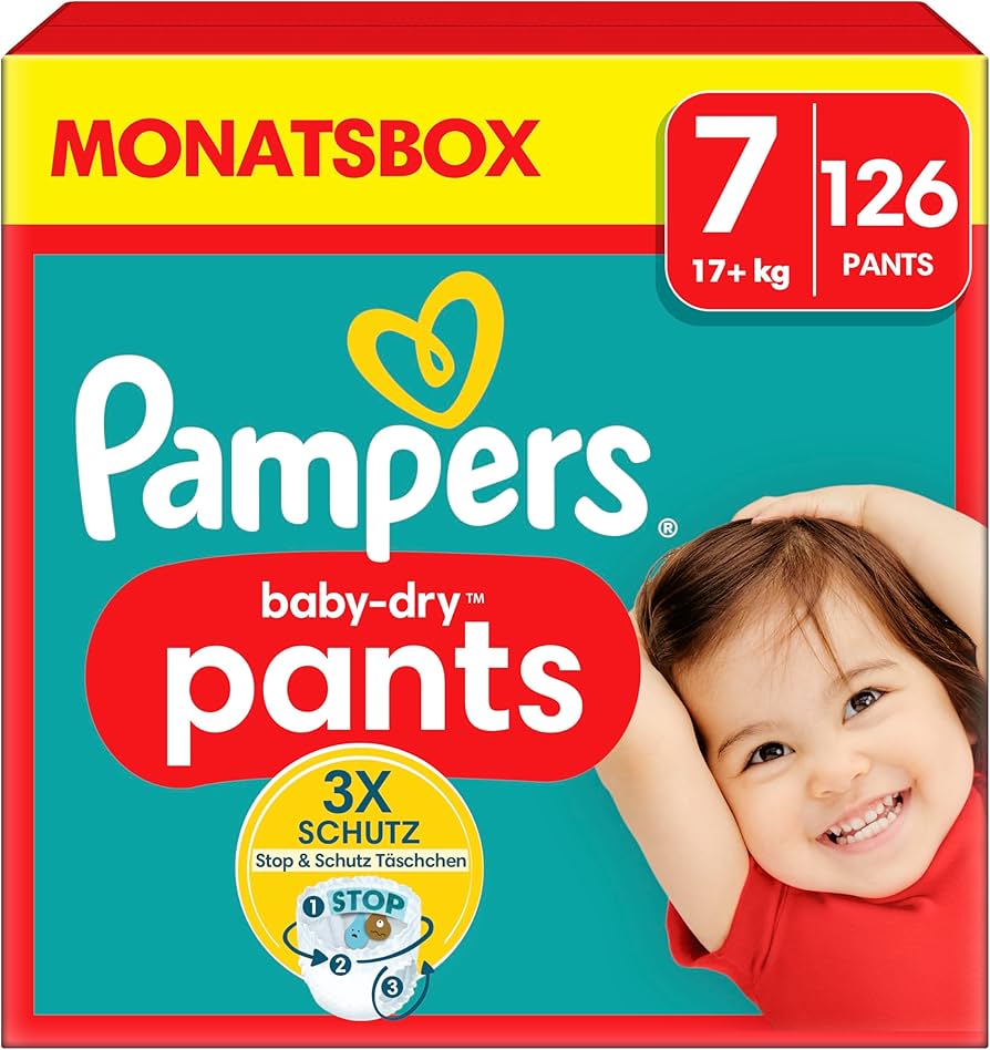 pieluchy pampers rozmiar 7