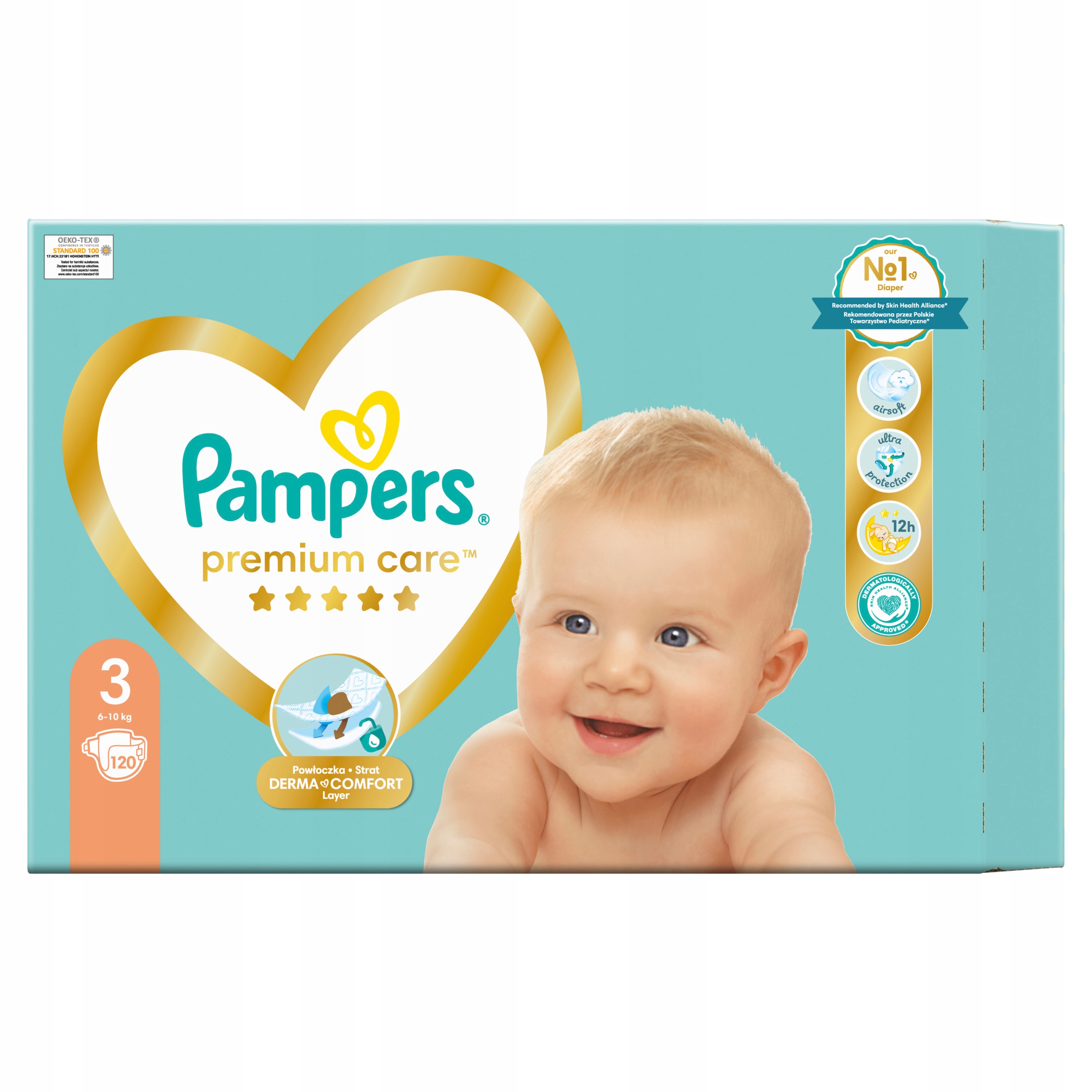 pampers premium care 3 240 szt