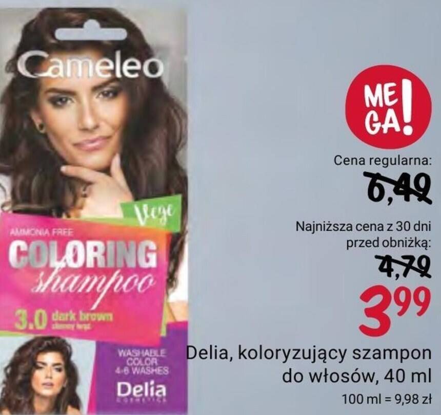 szampon koloryzujący czarny rossmann