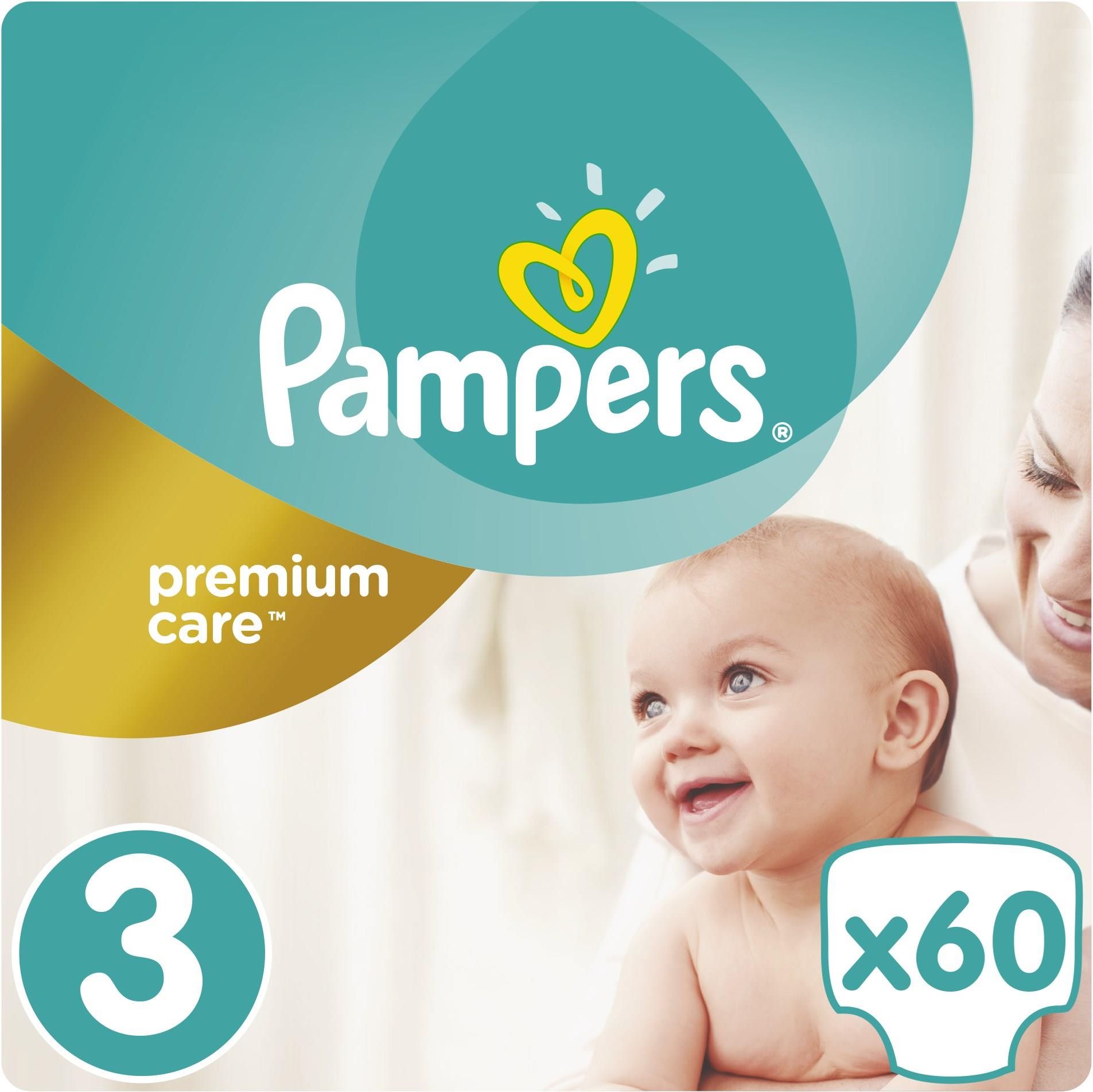 pampers premium care 3 60 szt superpgarm