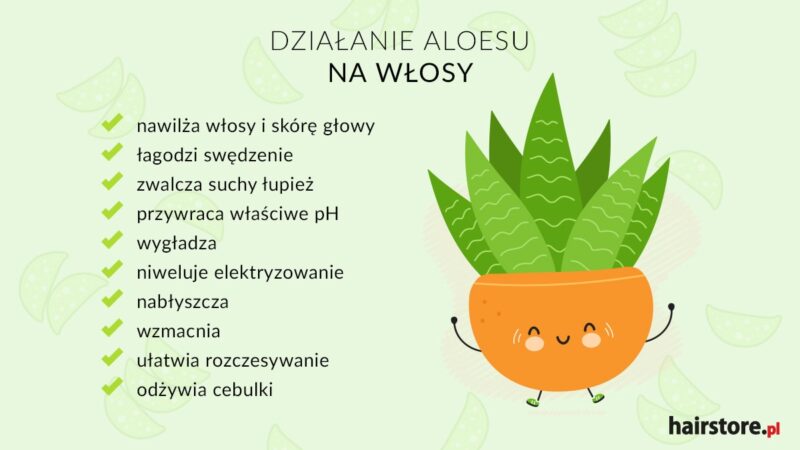 odżywka do włosów aloesu domowa