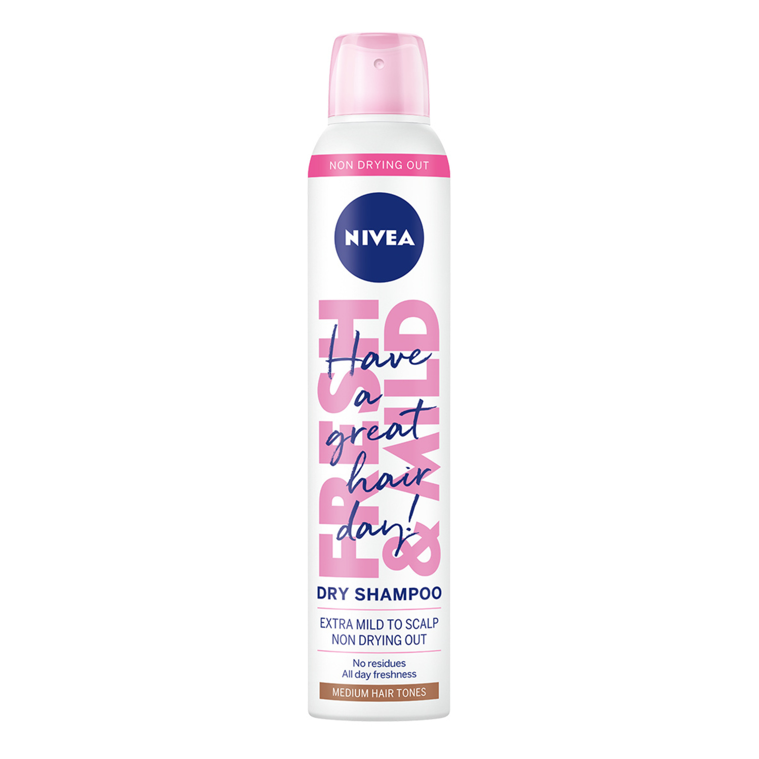 nivea suchy szampon szatynek