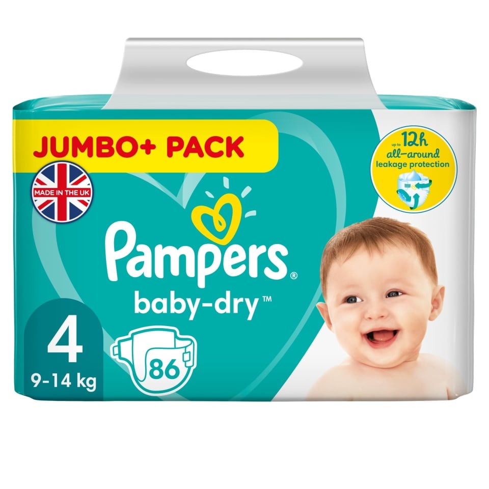 pieluchy pampers 4 tesco