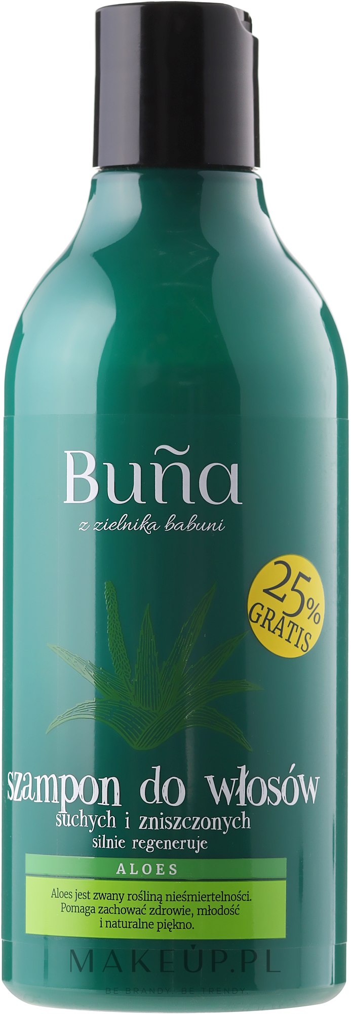 buna aloes szampon do włosów suchych i zniszczonych 350ml