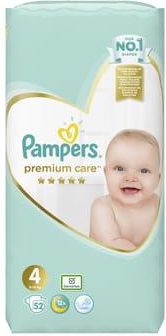 pieluchy pampers premium care 4 maxi 104 szt