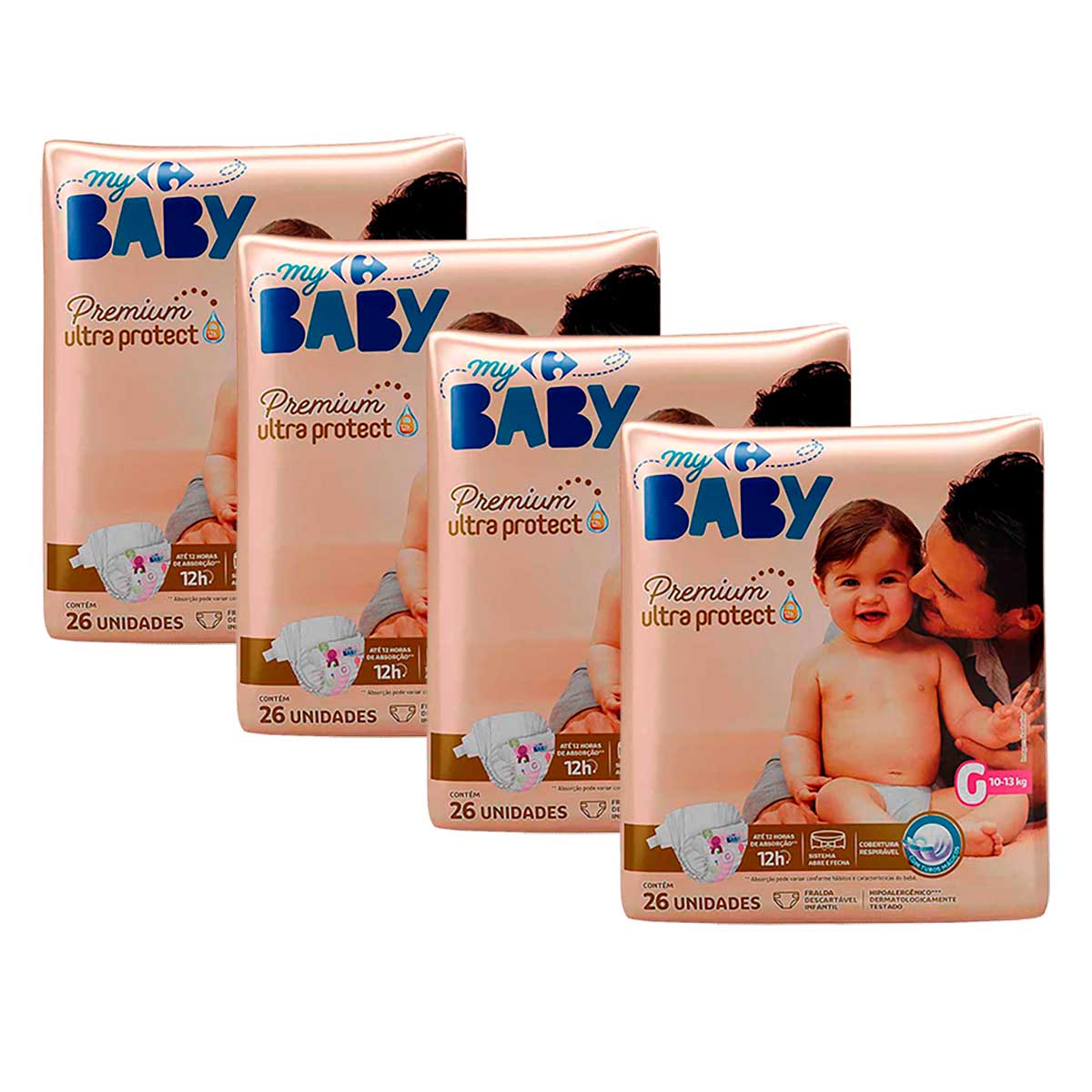 carrefour pampers premium 4