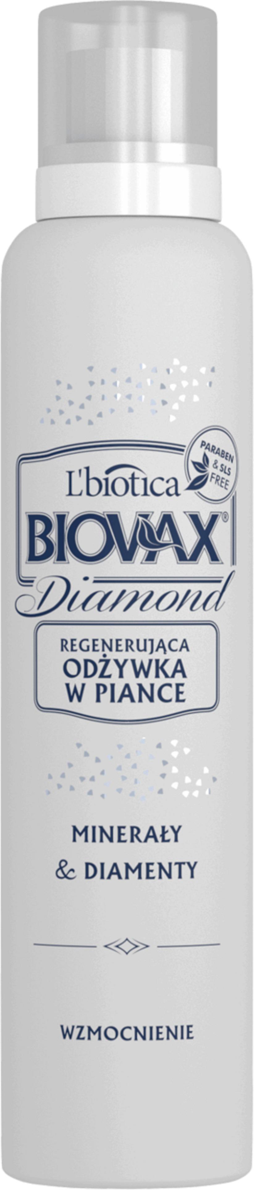 odżywka do włosów w piance biovax