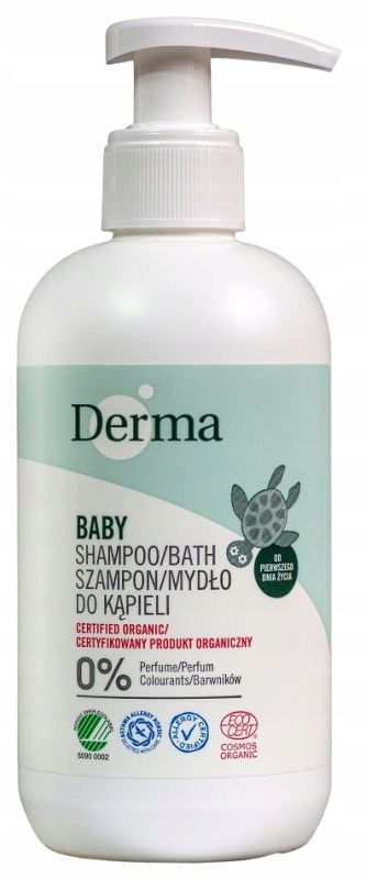 derma eco baby szampon mydło do kąpieli 150ml