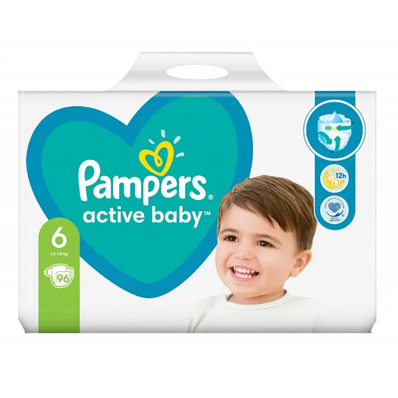 pampers 6 active baby