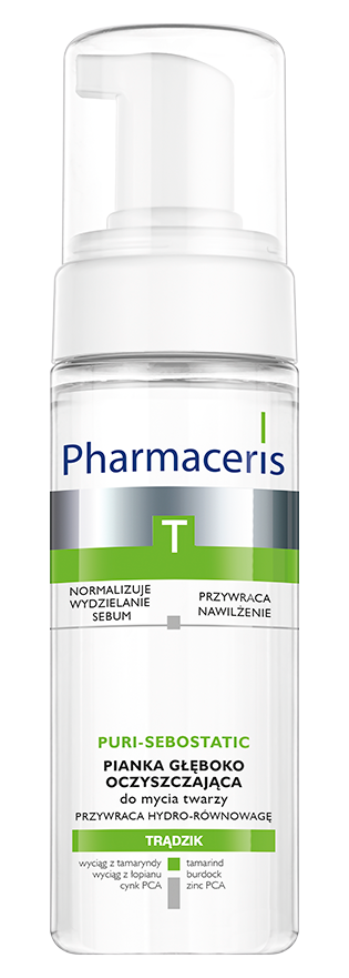 pharmaceris t puri-sebostatic pianka głęboko oczyszczająca do twarzy 150ml