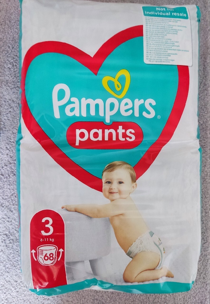 pampers rozm 3 68 sztuk