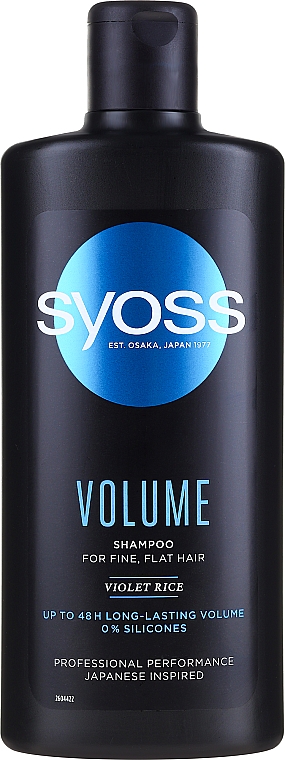 syoss szampon volume for fine flat hair