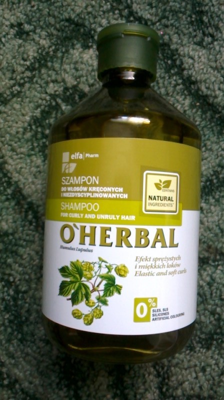 szampon do włosów kręcoych oherbal skład