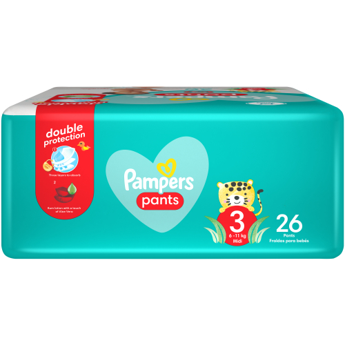 pampers pants 3 26 szt