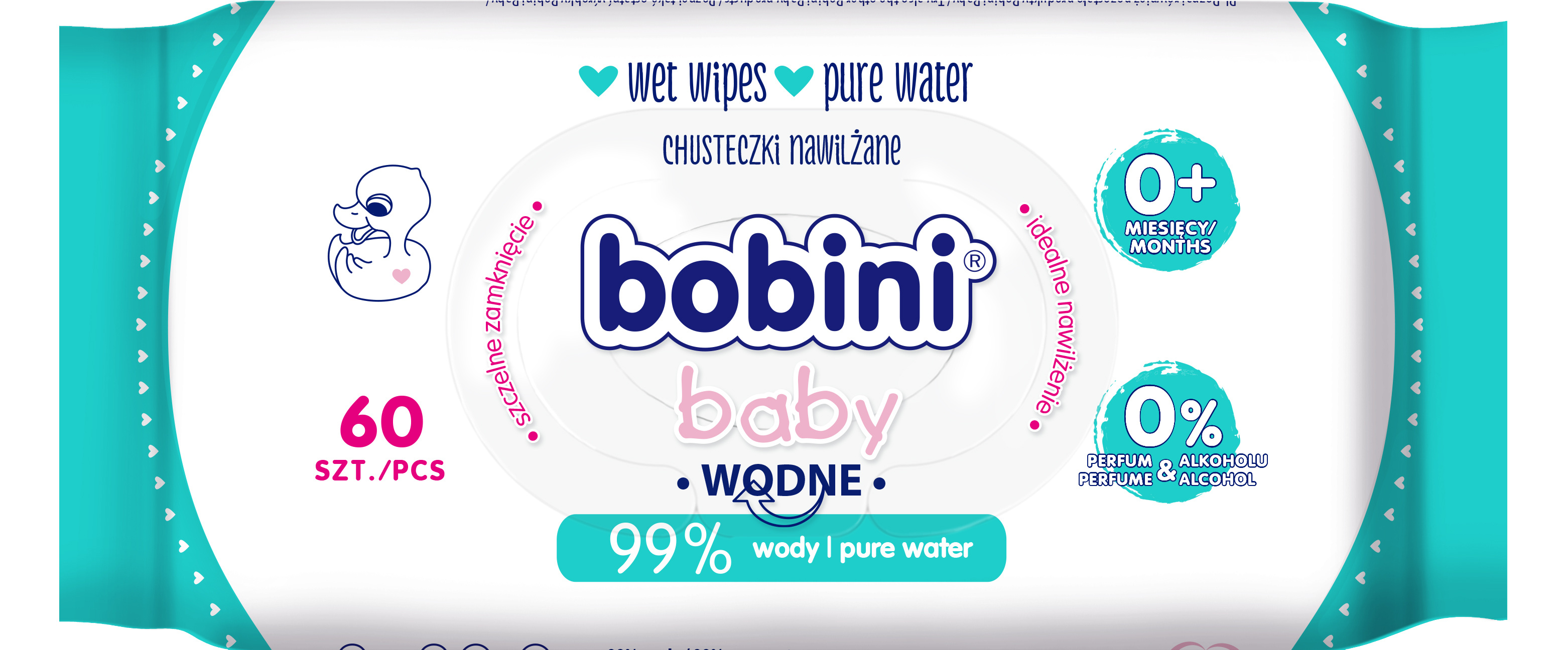 bobini baby chusteczki nawilżane dla niemowląt hebe