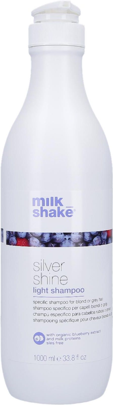 milk shake silver shine szampon do włosów blond i siwych