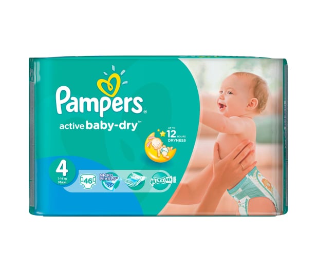 pampers active baby dry rozmiar 4